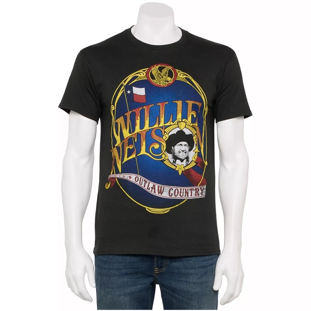 Men's Willie Nelson Graphic T-shirt S